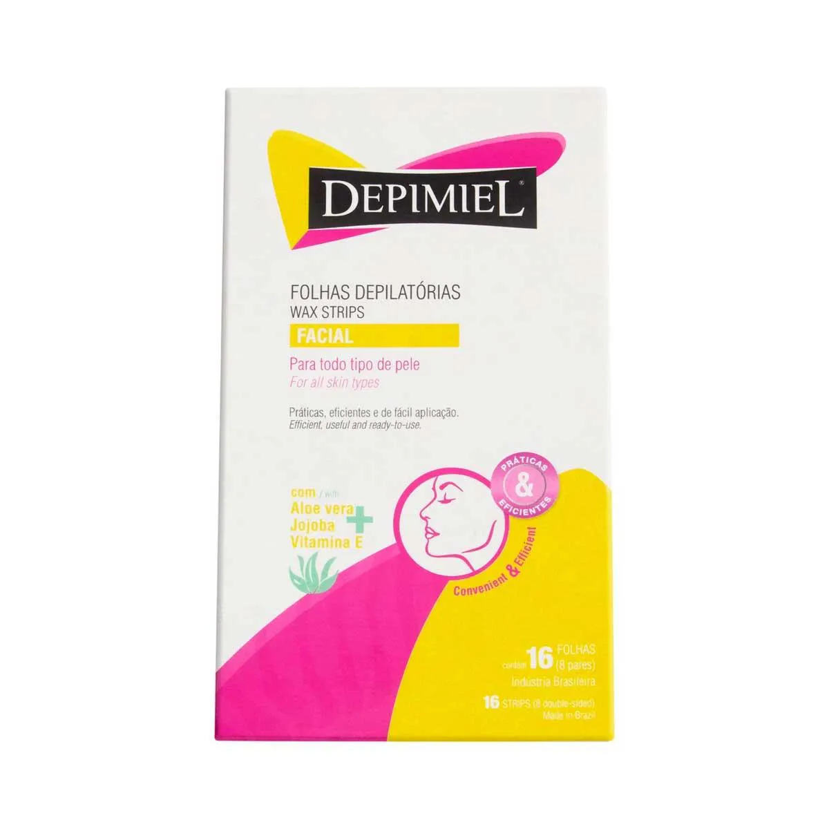 Folha Depilatória Facial Depimiel 16 Unidades — | Farmácia Resyla