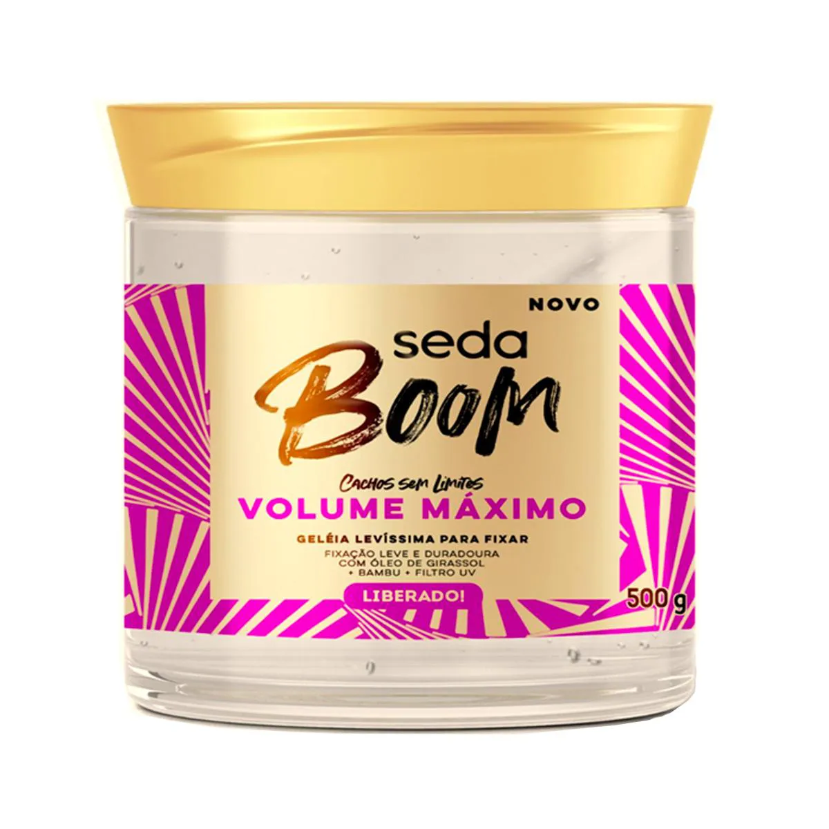 Geleia de Fixação Seda Boom Volume Máximo 500g — Seda | Farmácia Resyla
