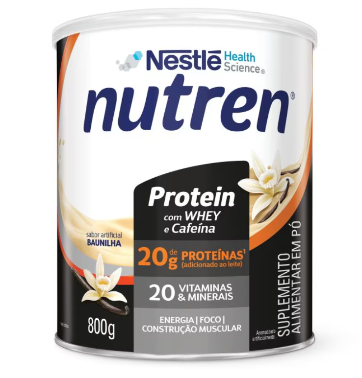 Nutren Protein sabor Baunilha 800g — Nutren | Farmácia Resyla