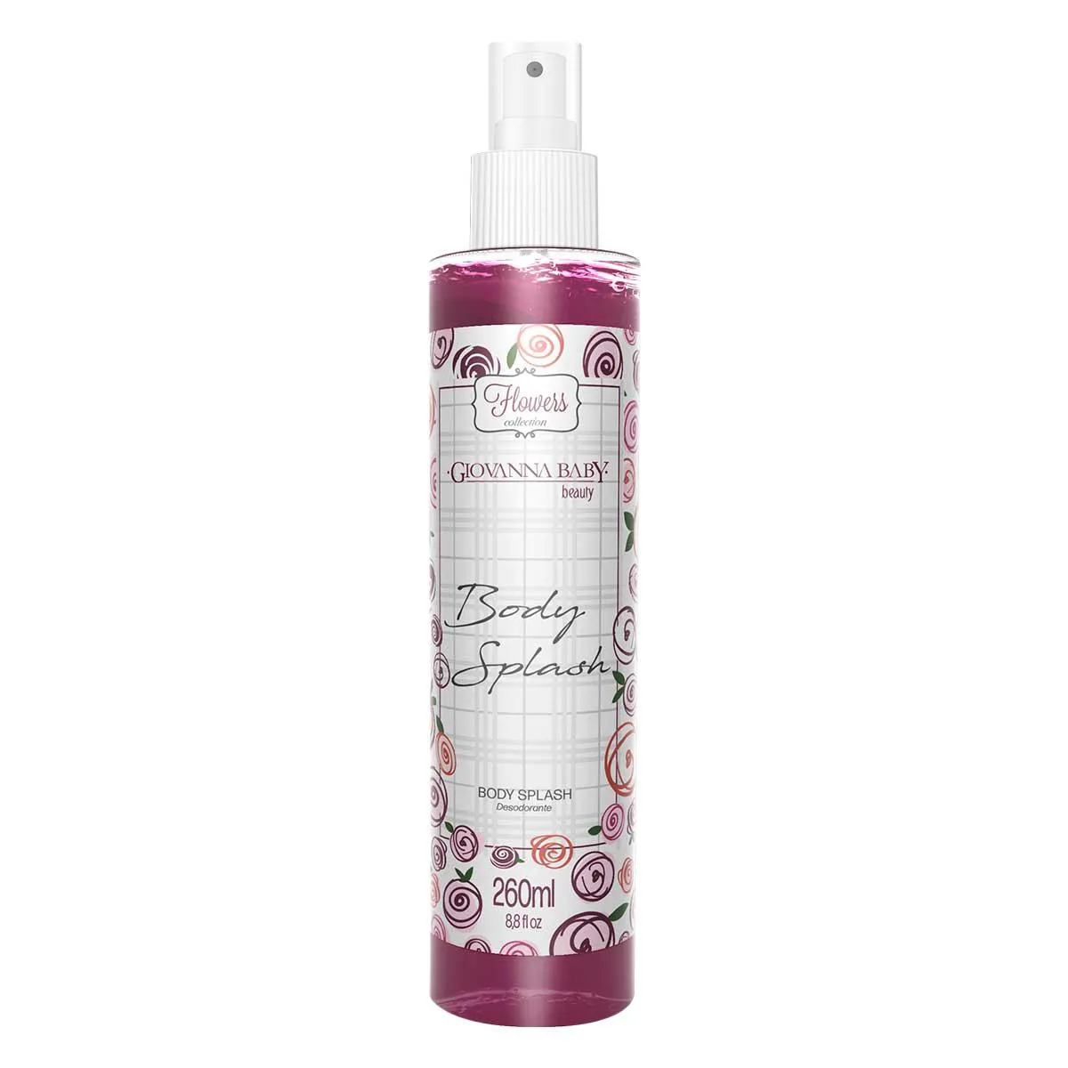 Body Splash Desodorante Corporal Giovanna Baby Beauty 260ml — Giovanna Baby | Farmácia Resyla