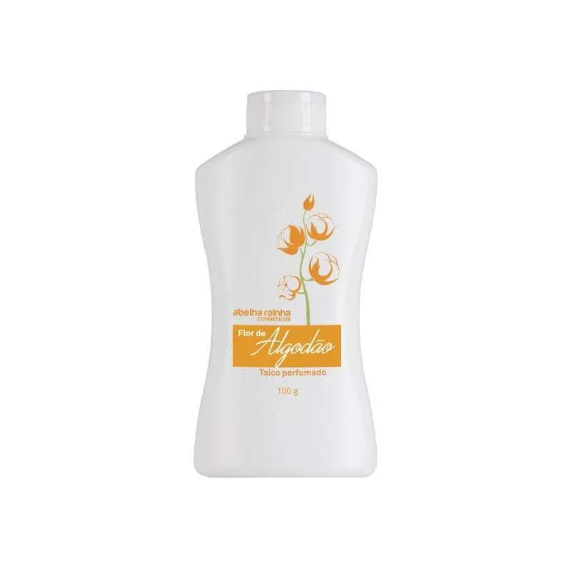 Talco Perfumado Abelha Rainha Flor de Algodão Adulto 100g — | Farmácia Resyla