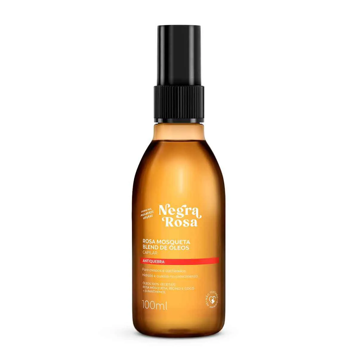 Blend Capilar Rosa Mosqueta Negra Rosa 100ml — | Farmácia Resyla