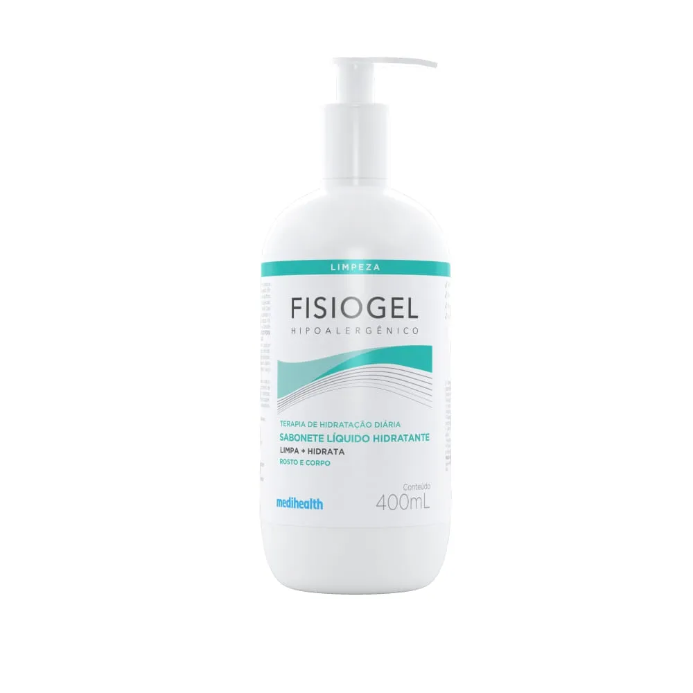 Sabonete Líquido Fisiogel Hidratante 400ml — Fisiogel | Farmácia Resyla