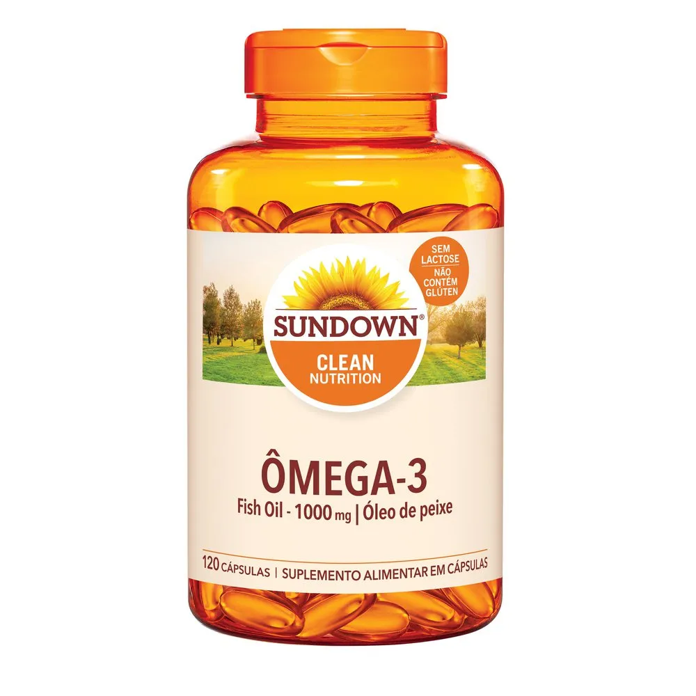Suplemento Alimentar Sundown Ômega 3 1.000mg 120 Cápsulas — Sundown | Farmácia Resyla