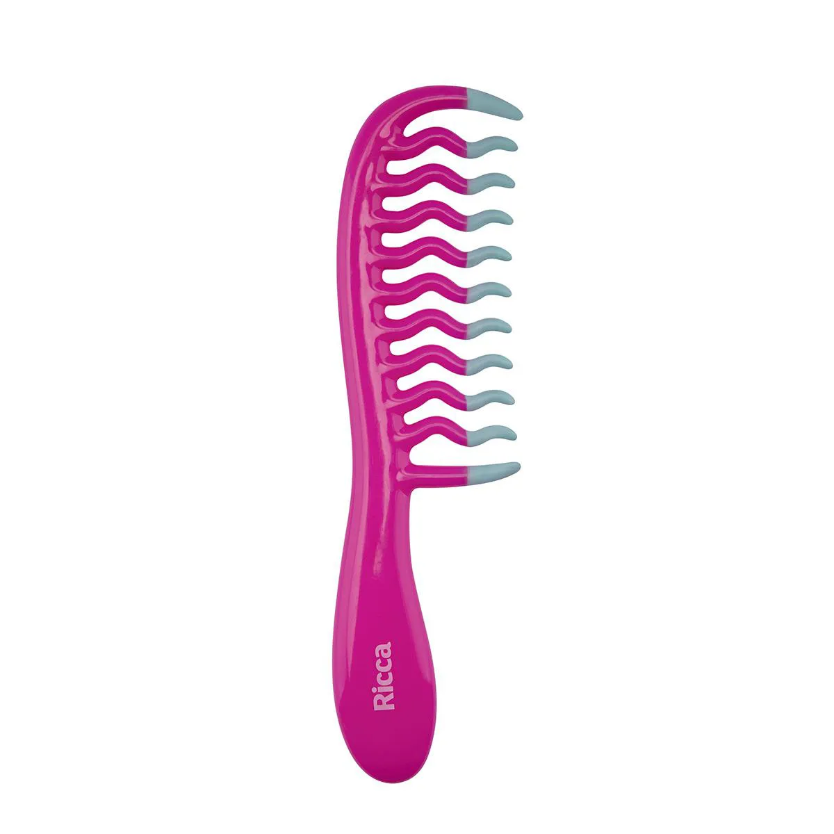 Pente Ricca Cachos & Ondas Pink — Ricca | Farmácia Resyla
