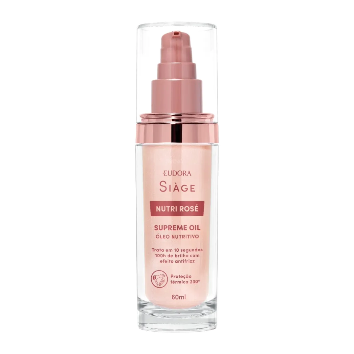 Óleo Capilar Siàge Nutri Rose 60ml — | Farmácia Resyla