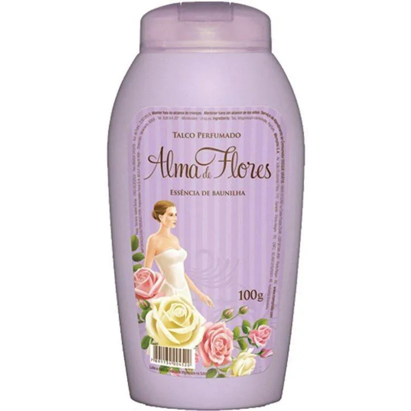 Talco Alma de Flores Baunilha 100g — | Farmácia Resyla