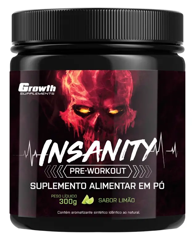 Pré-treino Insanity 300g — | Farmácia Resyla