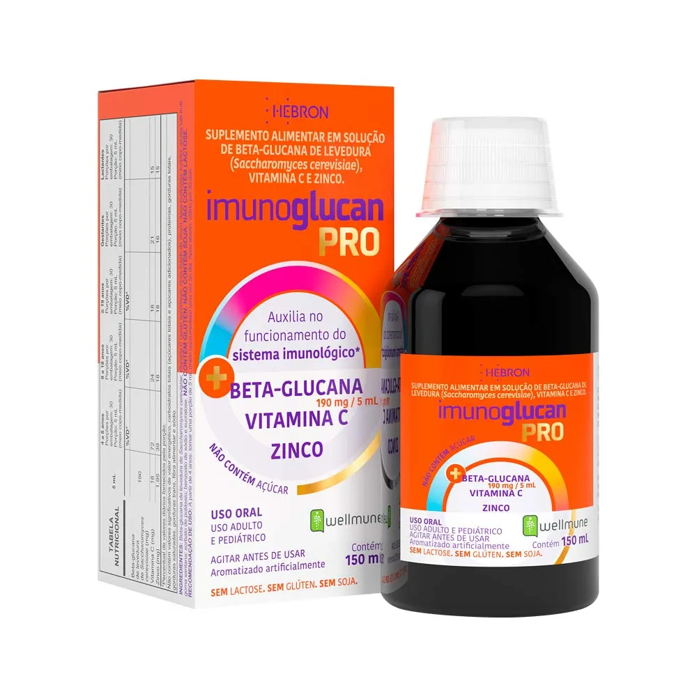 Suplemento Alimentar Imunoglucan Pro Suspensao Oral 150ml — | Farmácia Resyla