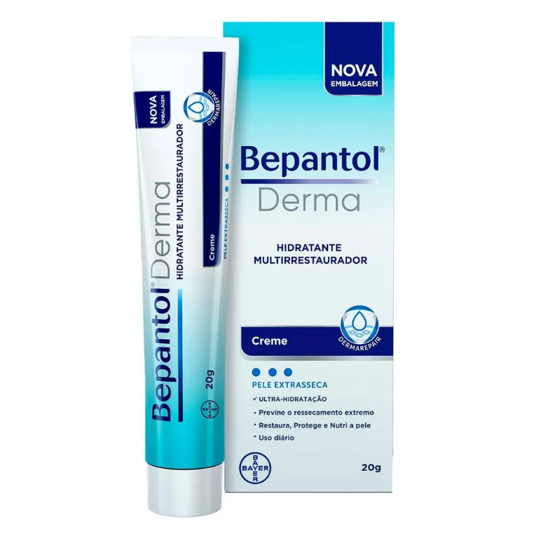 Creme Hidratante Multirrestaurador Bepantol Derma Pele Extrasseca 20g — Bepantol | Farmácia Resyla