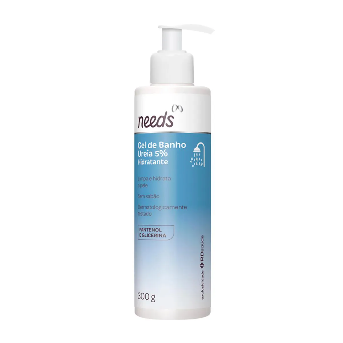 Gel de Banho Hidratante Needs Ureia 5% 300g — Needs | Farmácia Resyla