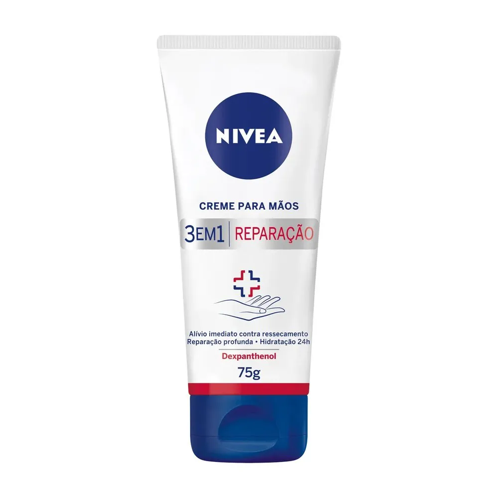 Nivea Reparação 3 Em 1 Creme Para Mãos 75gr — Nivea | Farmácia Resyla