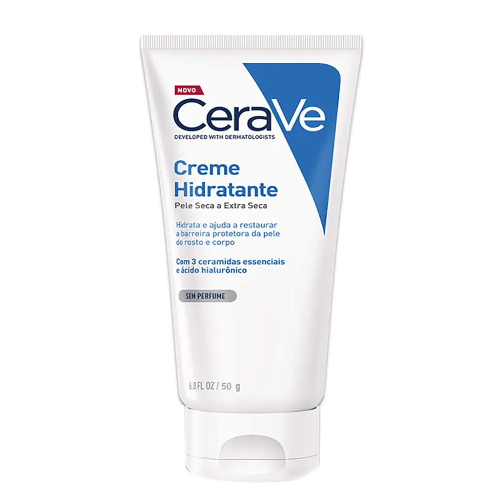 Creme Hidratante Para O Rosto E Corpo Cerave Pele Seca A Extra Seca 50g — CeraVe | Farmácia Resyla