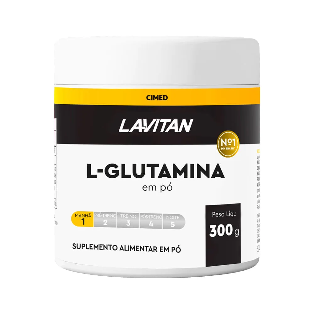 Lavitan L-glutamina Em Po 300gr — | Farmácia Resyla