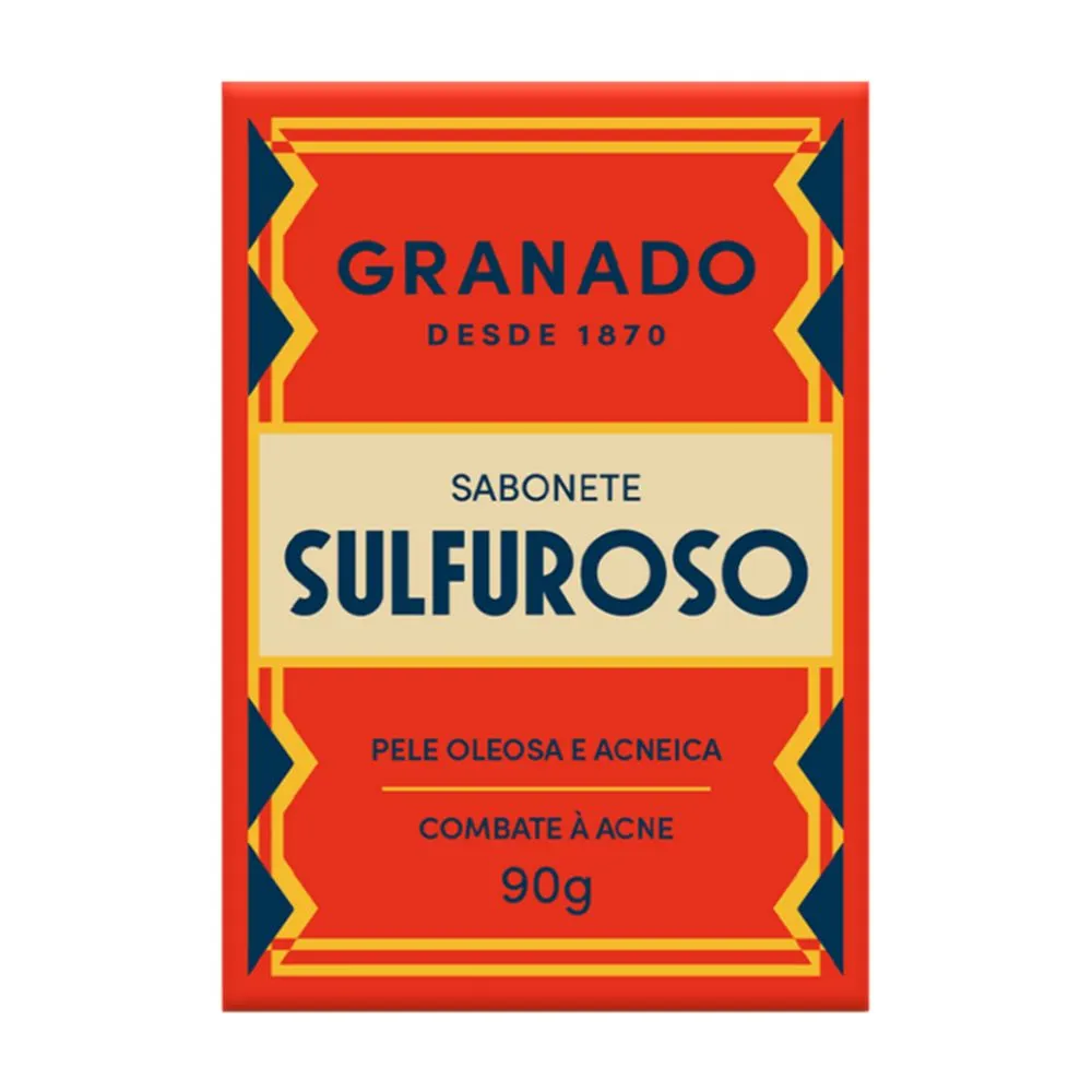 Sabonete Granado Sulfuroso Enxofre 10% 90g — Granado | Farmácia Resyla