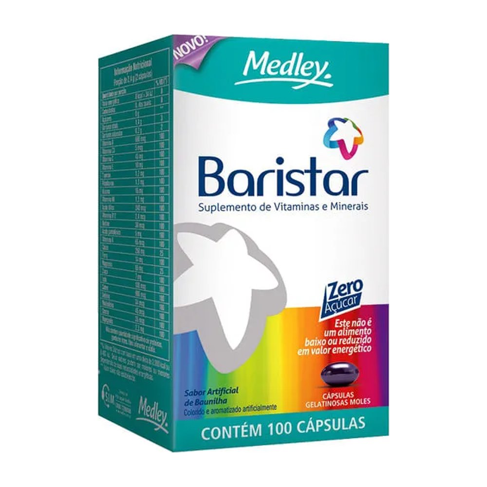 Baristar Com 100 Cápsulas — | Farmácia Resyla