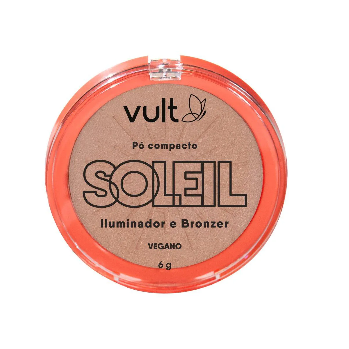 Pó Compacto Vult Soleil Bronze Iluminador e Bronzer 6g — Vult | Farmácia Resyla