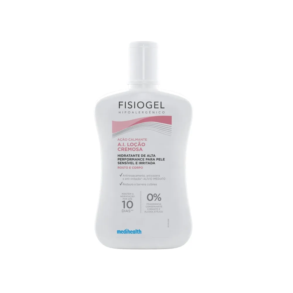 Fisiogel Ação Calmante A.i. Loção Cremosa 100ml — Fisiogel | Farmácia Resyla