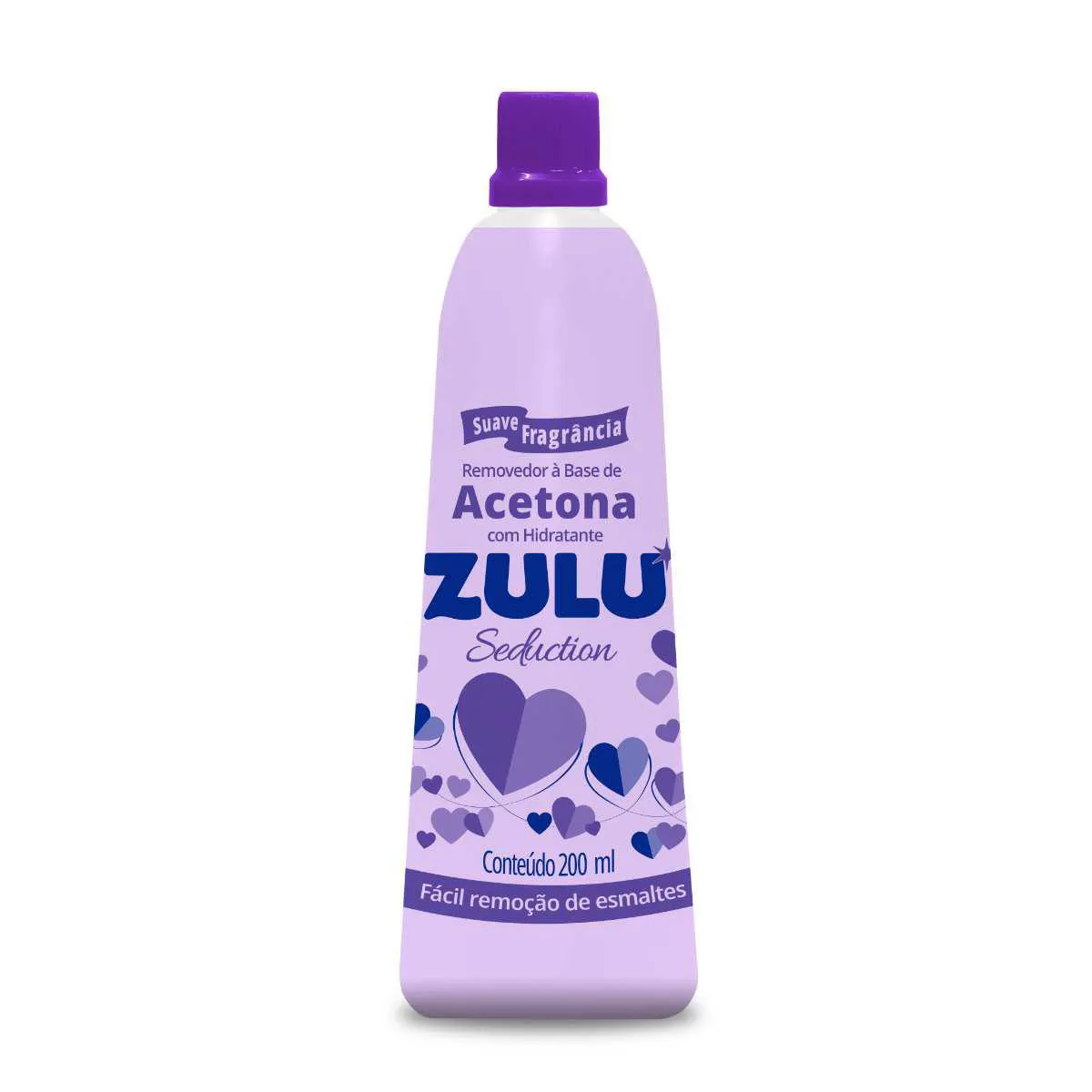 Removedor de Esmalte Zulu Seducion com 200ml — | Farmácia Resyla