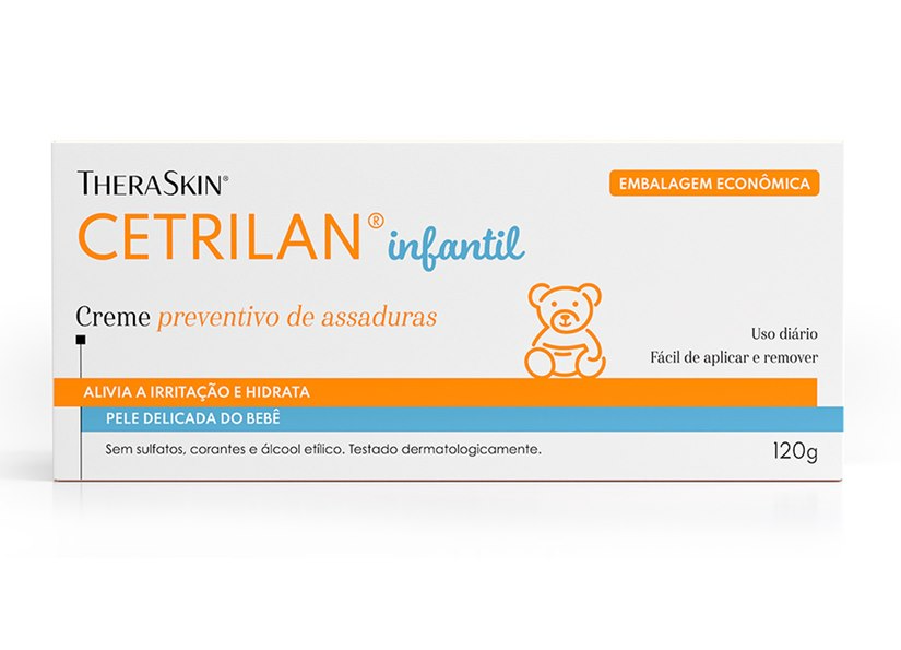 Cetrilan Creme para Previnir Assaduras TheraSkin 120g — | Farmácia Resyla