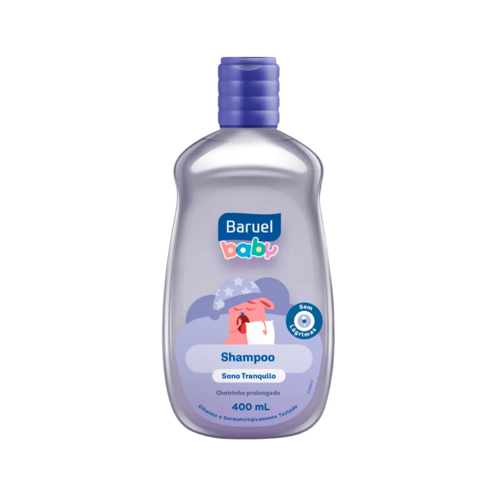 Shampoo Baruel Baby 400ml Sono Tranquilo — | Farmácia Resyla