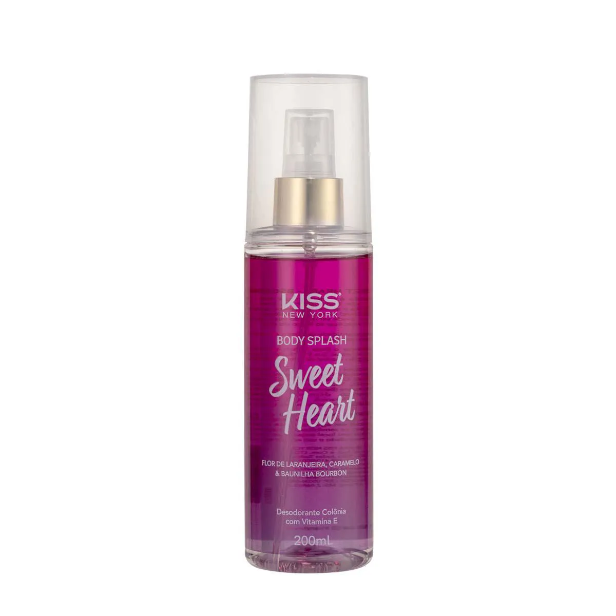 Body Splash Kiss New York Sweet Heart 200ml — Kiss | Farmácia Resyla