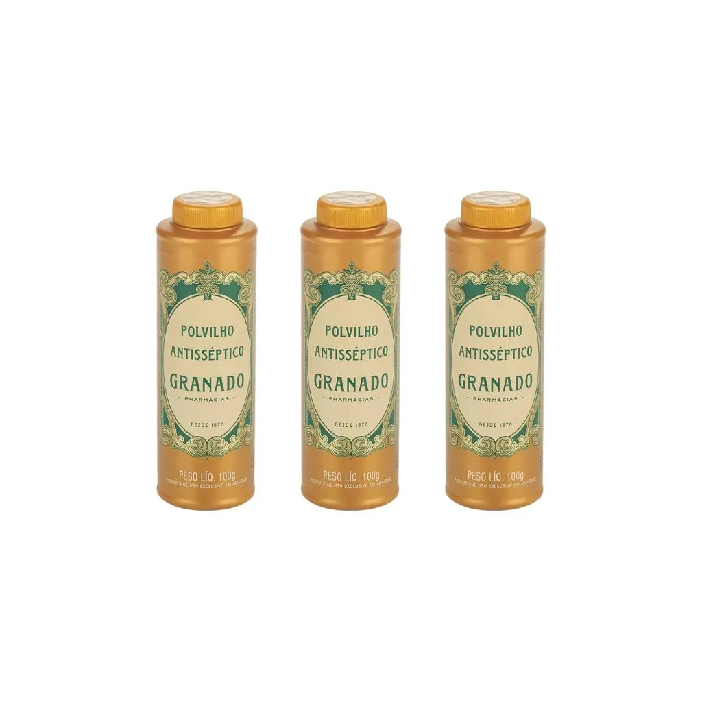 Talco Pes Granado 100g Tradicional - Kit C / 3un — Granado | Farmácia Resyla
