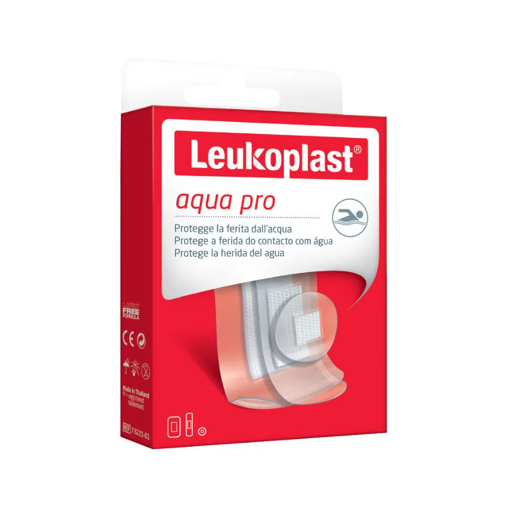 Curativo Leukoplast Com 20 Adesivos Aqua Pro Sortidos — | Farmácia Resyla