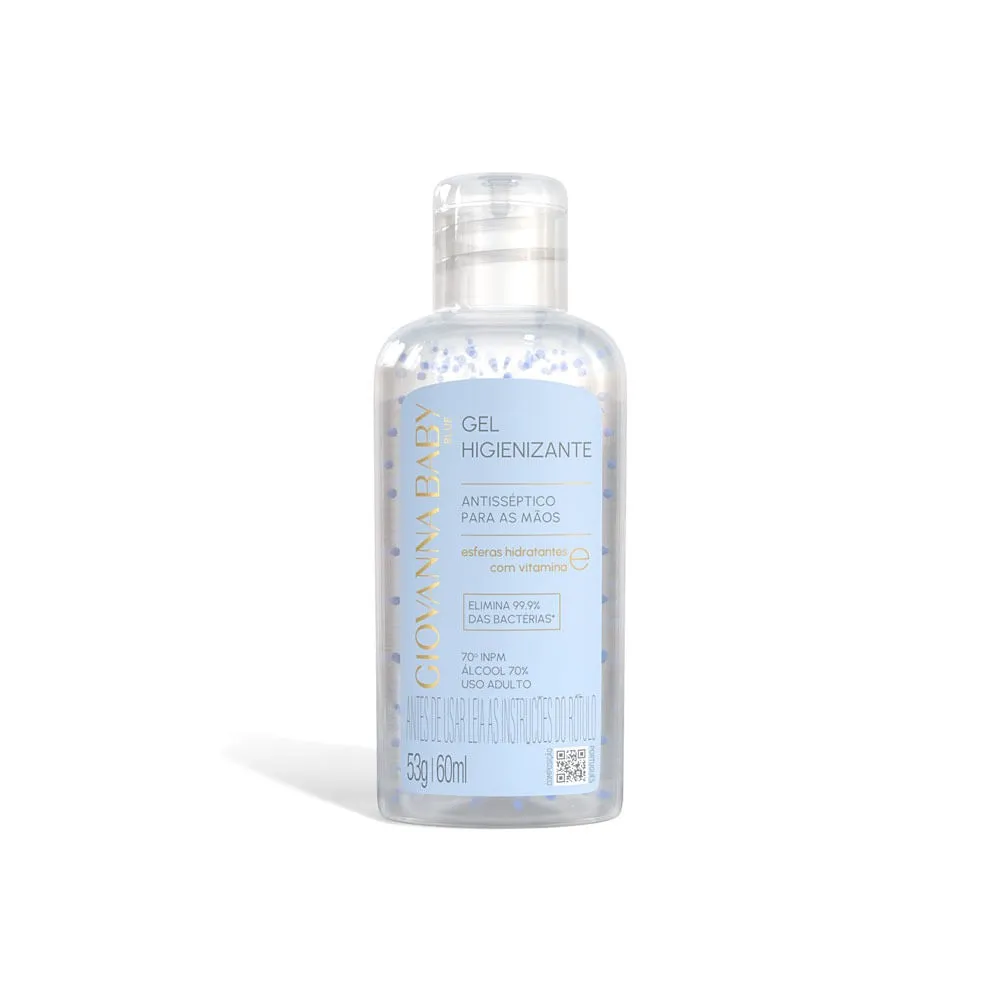 Álcool Em Gel Higienizante Giovanna Baby Blue 60ml — Giovanna Baby | Farmácia Resyla