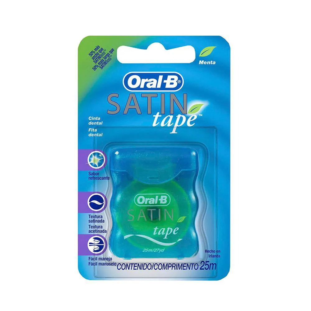 Fio Dental Oral-b Satin Tape 25m — Oral-B | Farmácia Resyla