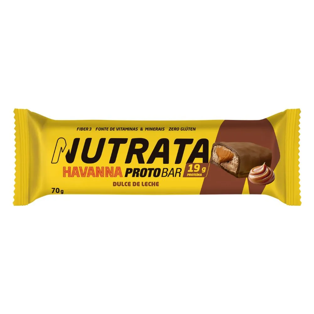 Barra De Proteína Nutrata Protobar Havanna Dulce De Leche 70g — Nutrata | Farmácia Resyla