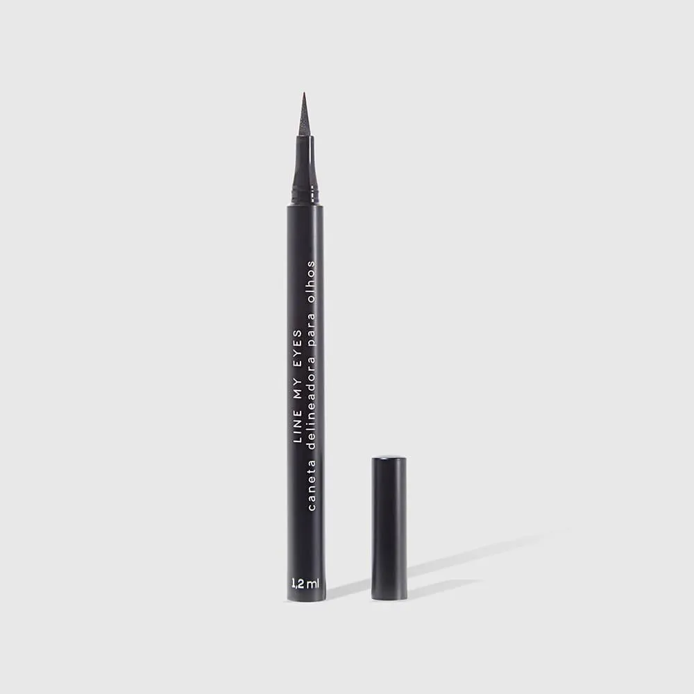 Caneta Delineadora Marrom - Line My Eyes Océane Edition 1,2ml — Océane | Farmácia Resyla