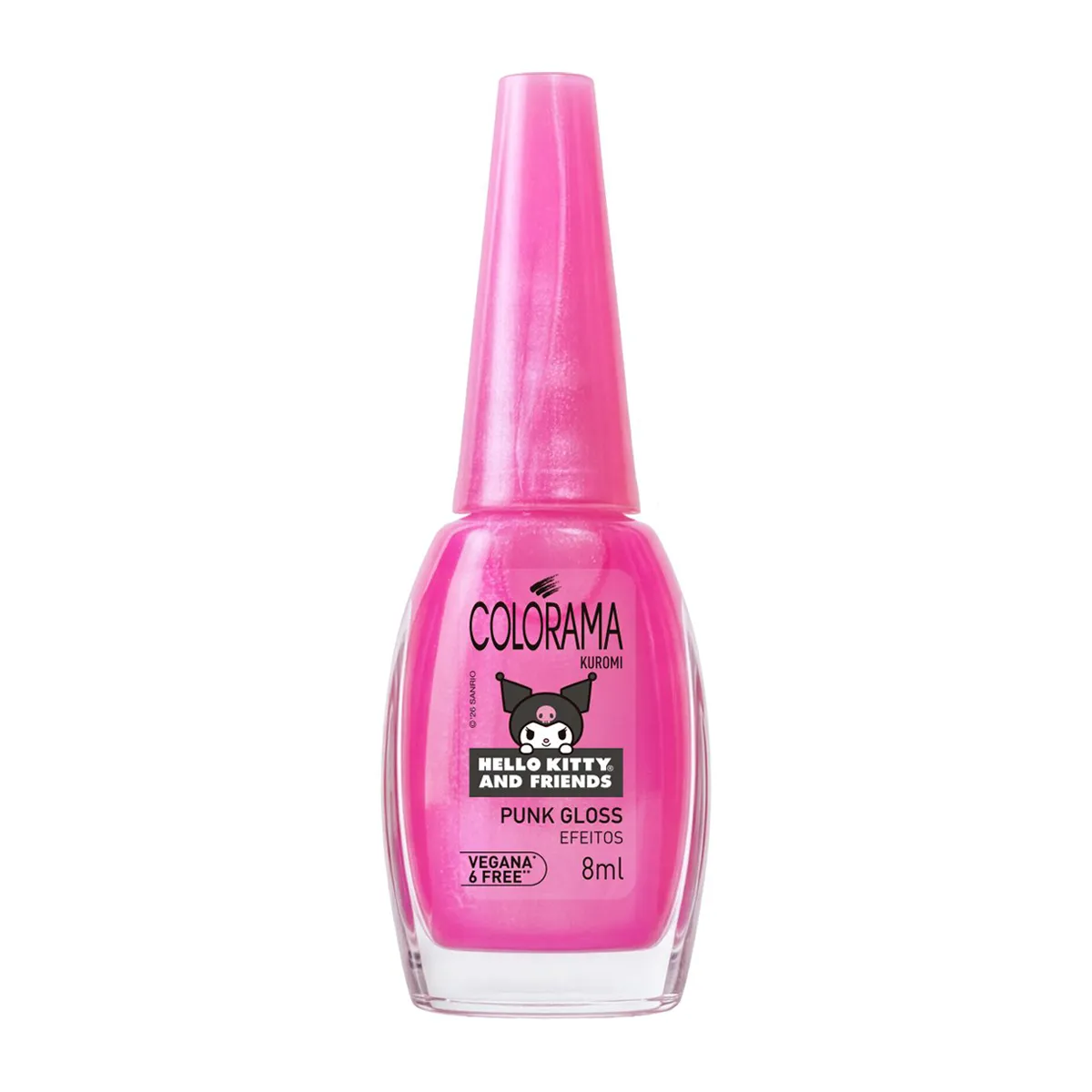 Esmalte Colorama Hello Kitty and Friends 8ml - Punk Gloss — Colorama | Farmácia Resyla