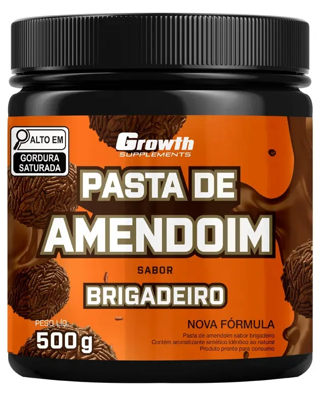 Pasta De Amendoim Sabor Brigadeiro 500g — | Farmácia Resyla