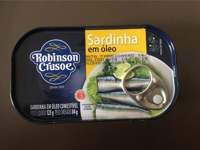 Robinson Crusoe Sardinha com Óleo — | Farmácia Resyla
