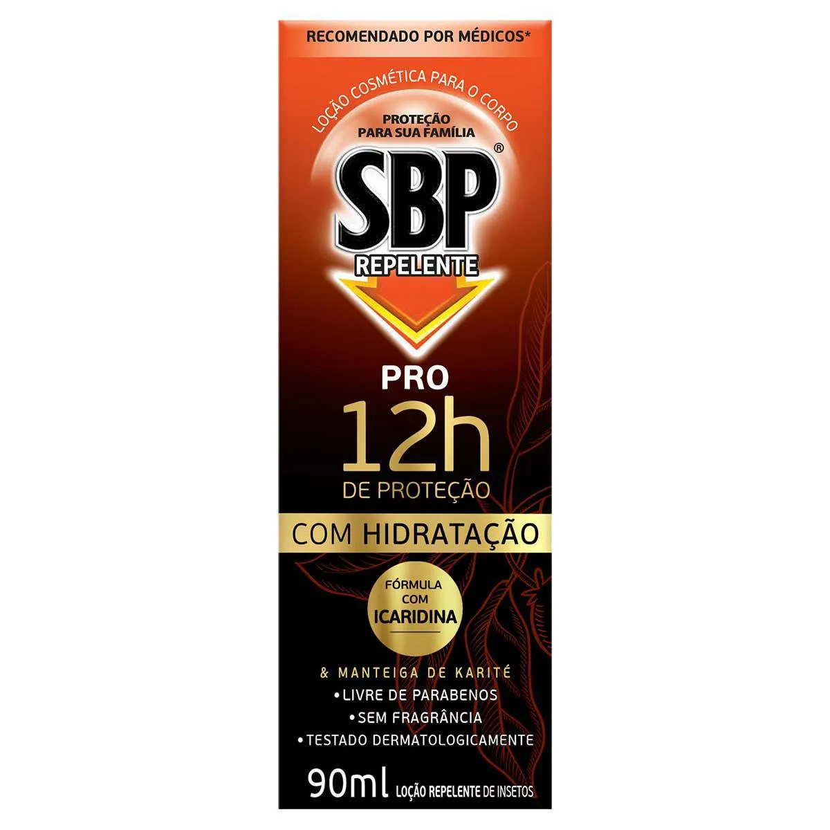 Repelente SPB Pro 12h Loção 90ml — | Farmácia Resyla