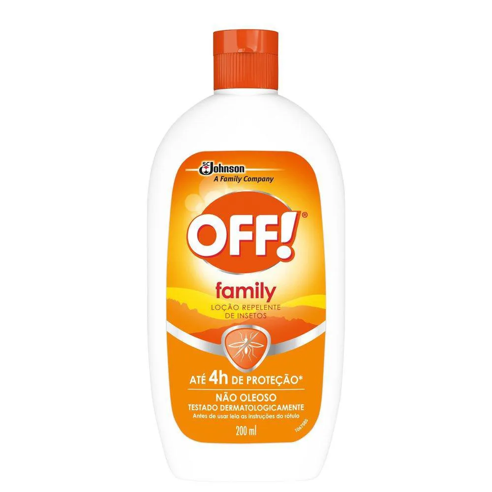 Repelente de Insetos Off! Loção Family 200ml — Off! | Farmácia Resyla