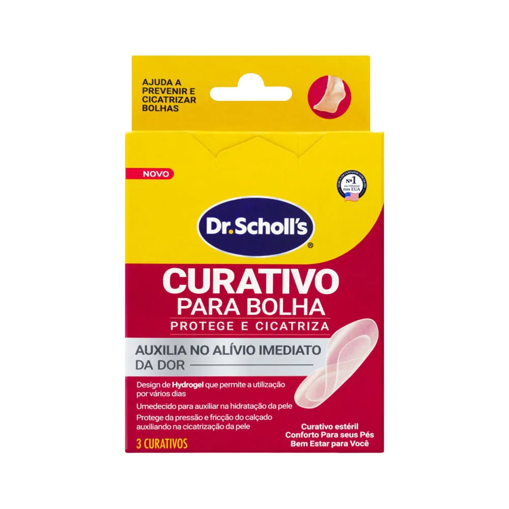 Curativo Para Bolha Dr Scholls 3 Unidades — | Farmácia Resyla