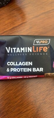 VITAMINLIFE COLLAGEN & PROTEIN BAR — | Farmácia Resyla