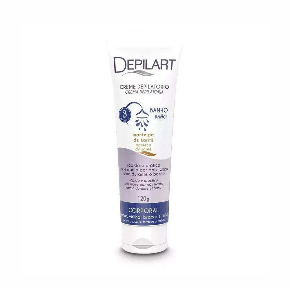 Creme Depilatório Corporal Depilart Manteiga Karité 120g — | Farmácia Resyla