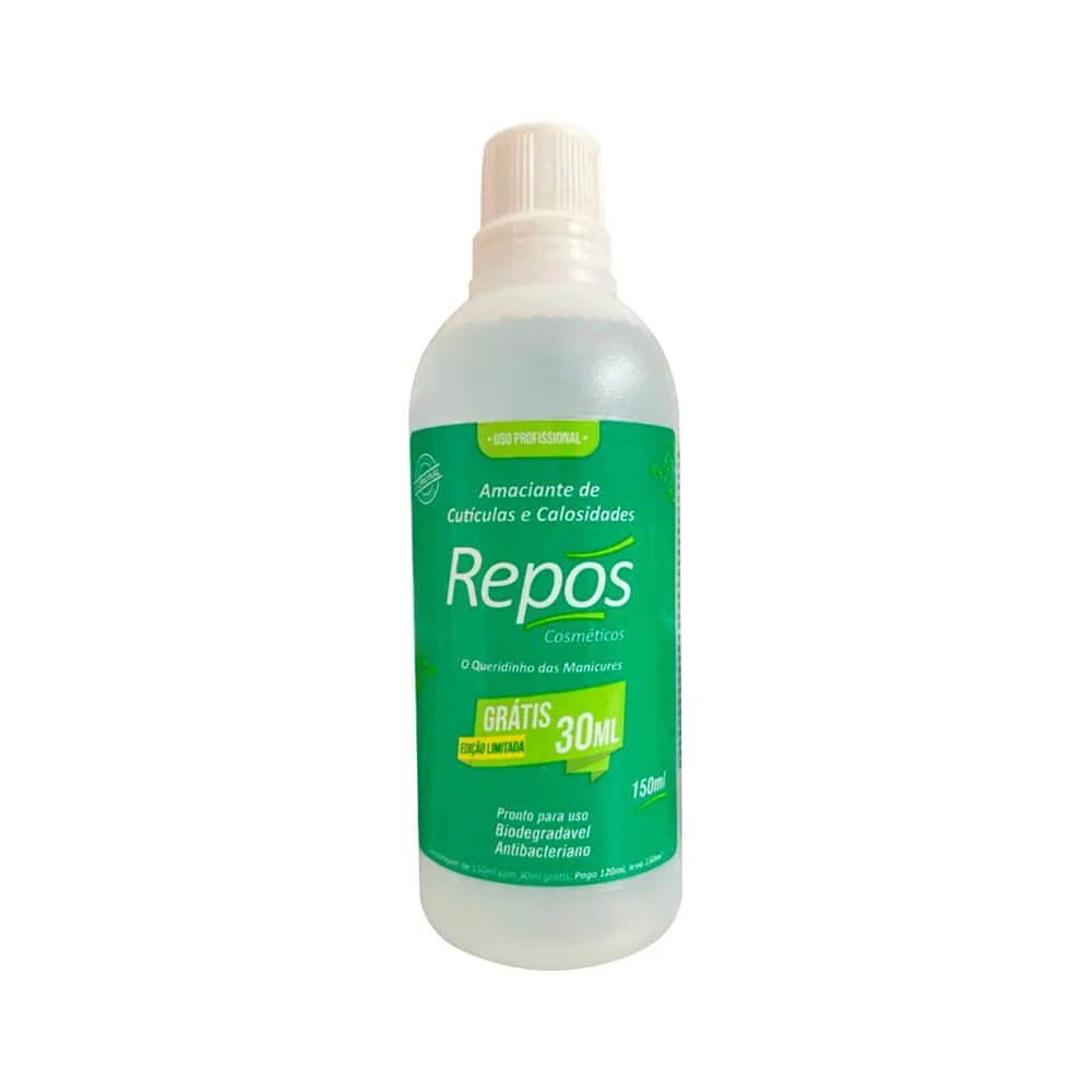 Amaciante Cuticulas/calosidade Repos 150ml — | Farmácia Resyla