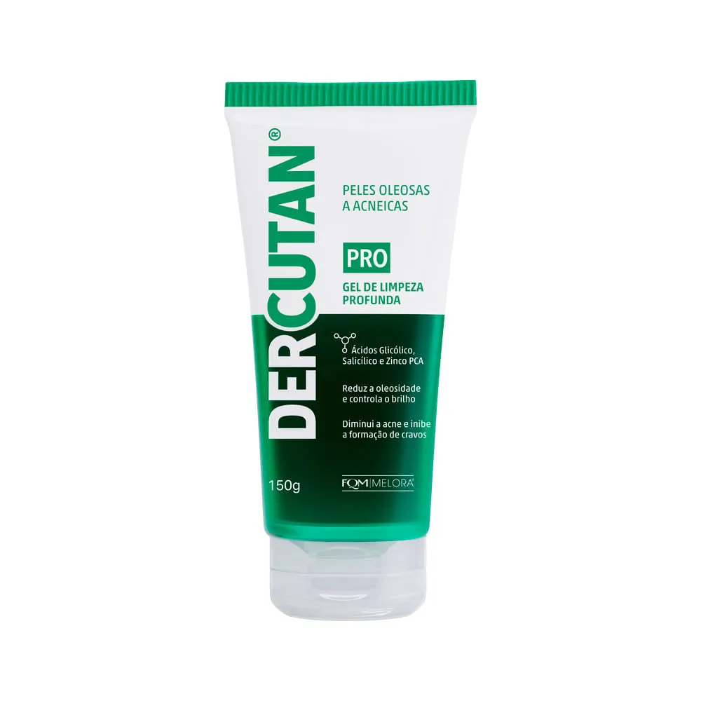 Dercutan Pro Gel Para Limpeza Profunda 150gr — | Farmácia Resyla