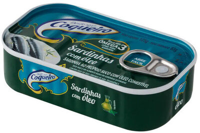 Sardinha Com óleo Coqueiro Lata 83g — | Farmácia Resyla