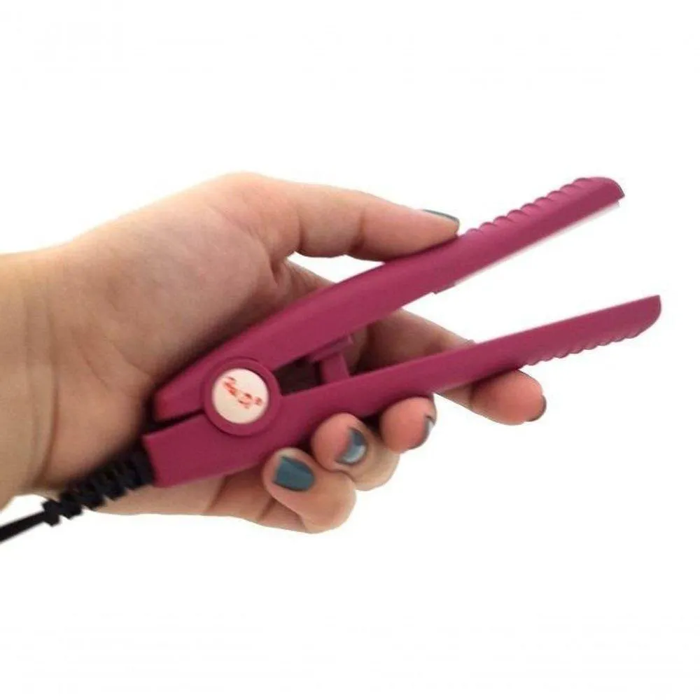 Mini Chapinha Prancha Portátil Alisa e Ondula Viajem - Roxo Bivolt — | Farmácia Resyla