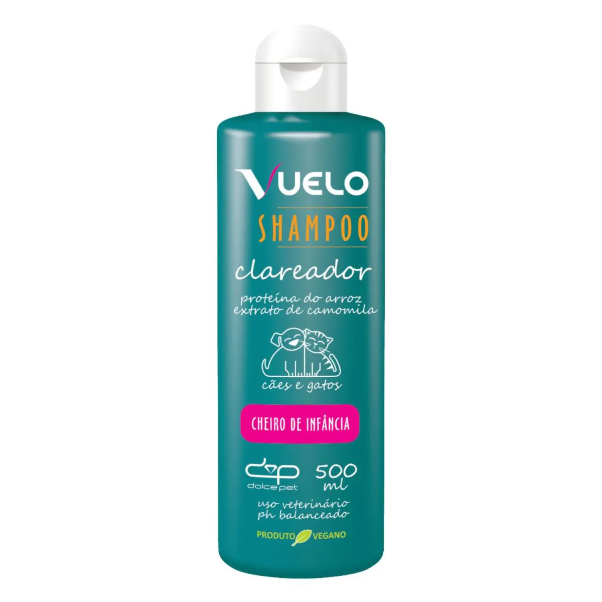 Shampoo Clareador Cheiro de Infância Vuelo Dolce Pet Cães e Gatos - 500 Ml — | Farmácia Resyla