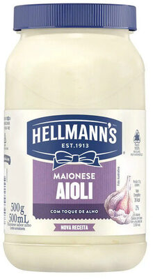 Hellmann's Maionese Aioli Hellmanns Pote 500g — | Farmácia Resyla