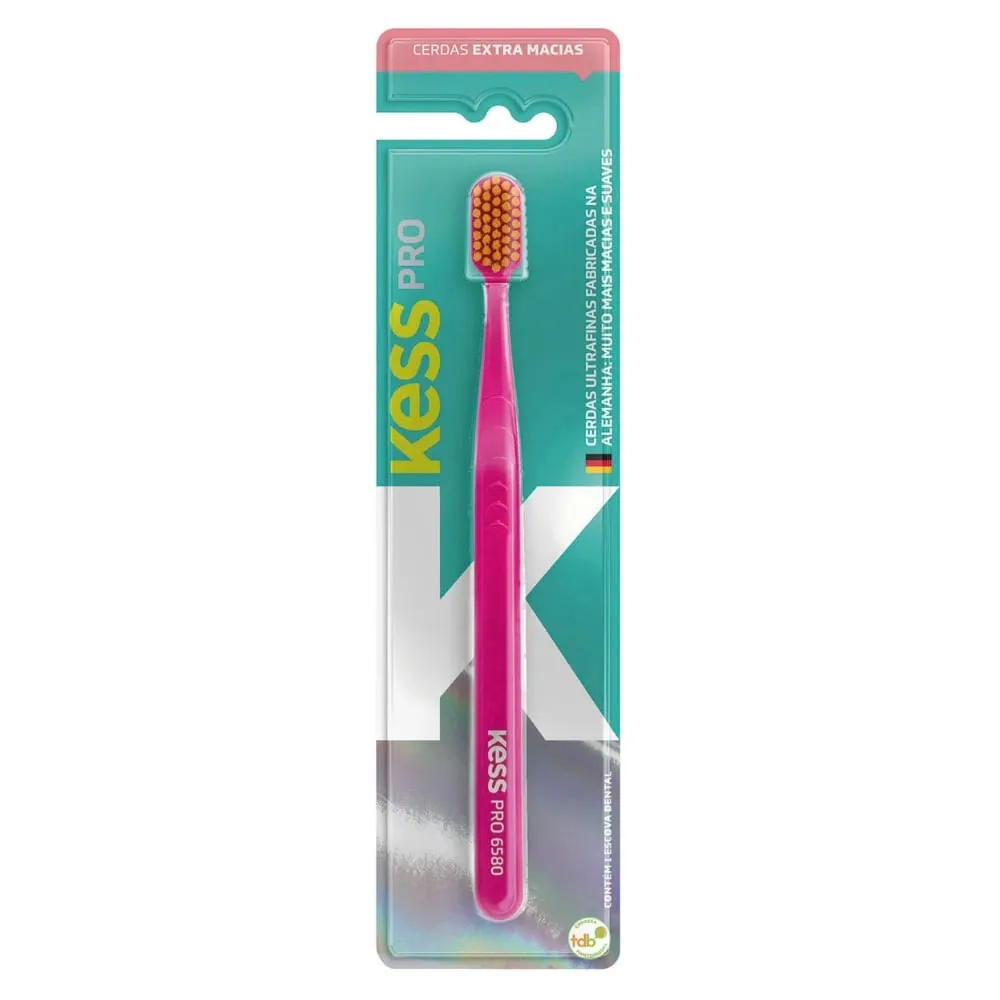 Escova Dental Kess Pro Com Cerdas Extra Macias — | Farmácia Resyla