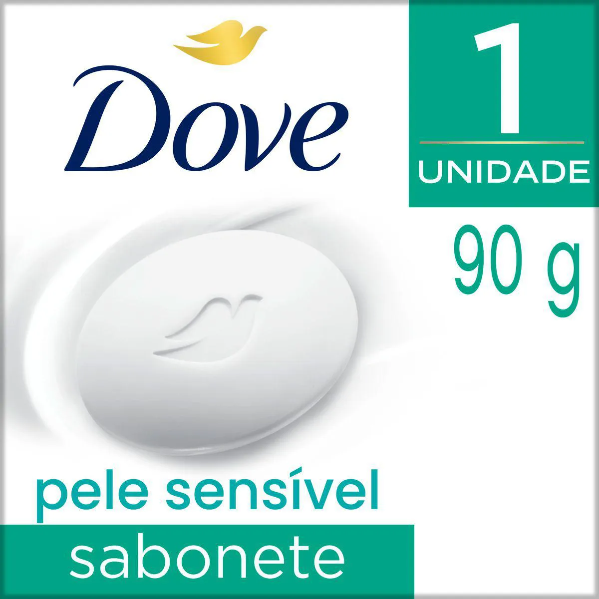 Sabonete em Barra Dove Pele Sensível 90g — Dove | Farmácia Resyla