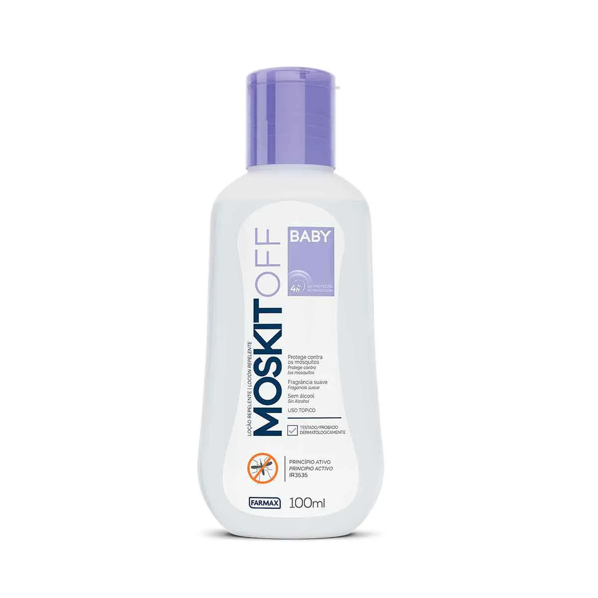 Repelente Moskitoff Baby Loção 100ml — | Farmácia Resyla