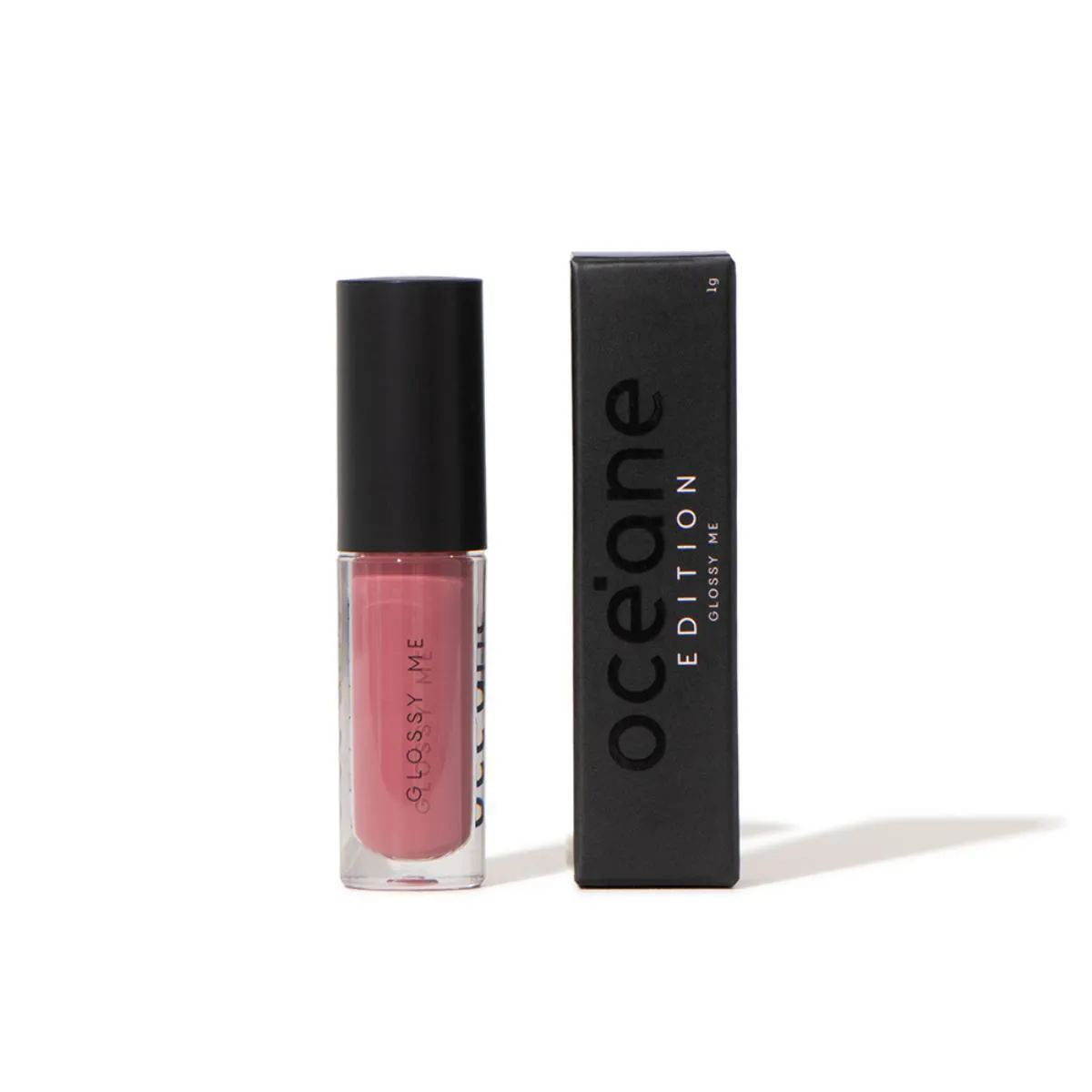 Mini Brilho Labial Oceane Glossy Me Glazed Rosa 1g — Océane | Farmácia Resyla